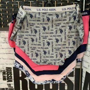 U.S. Polo Assn. 3X (5) Brief Panties
